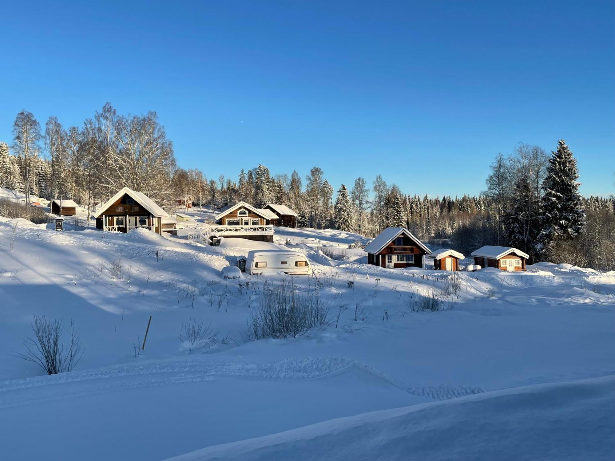Stuga I Valfjaellet Amotfors Luaran gambar