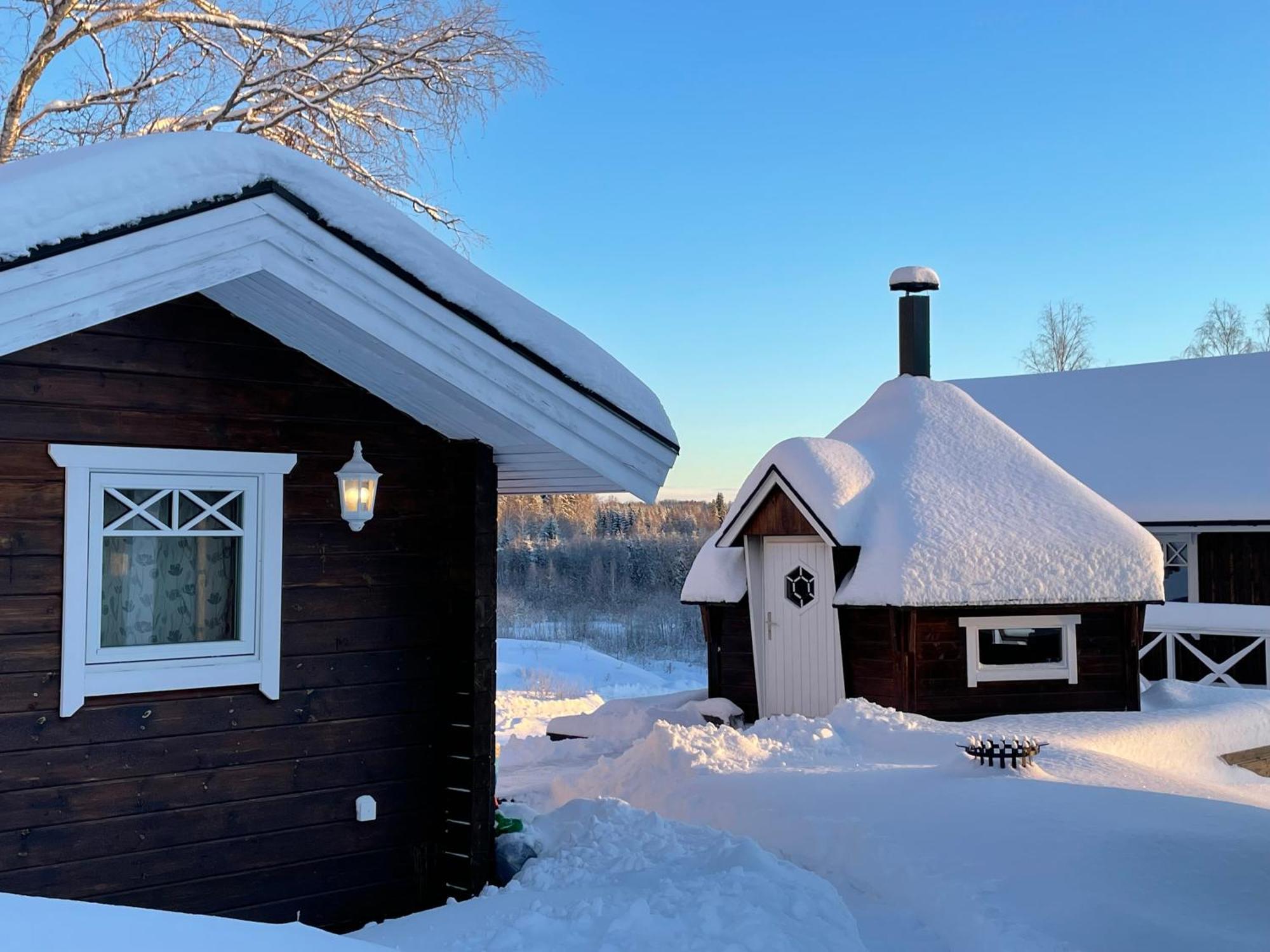 Stuga I Valfjaellet Amotfors Luaran gambar